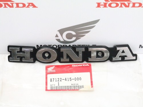 Honda 500 emblem tank links - emblem,